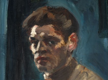 Walter Jacob - Selbstporträt, 1926, Öl auf Leinwand