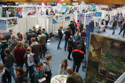 Messe „Berufe aktuell“ in Schmölln