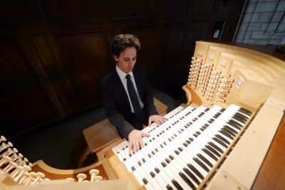 Organist der Kathedrale „Notre-Dame de Paris“ Vincent Dubois