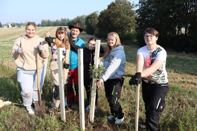 Thümmeljahr Herbstpflanzaktion Dobitschen