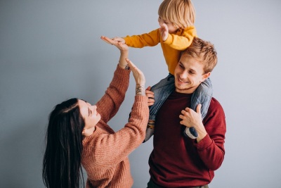 Glückliche Familie