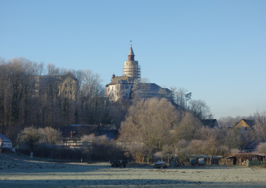 Burg Posterstein im Winter