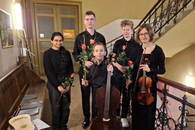 Talente der Musikschule Altenburger Land: Ensemble Alte Musik