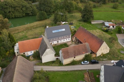 Luftaufnahme Kunsthof Niederarnsdorf