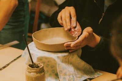 Workshop Töpfern im Atelier Blaue Flut