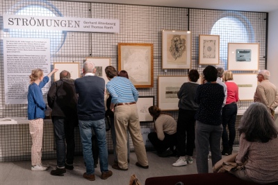 Ausstellungsansicht „Strömungen“, Lindenau-Museum Altenburg, 2025