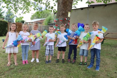 Zuckertütenfest in der Monstaber Kita „Krümelkiste“