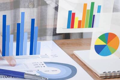 Grafik für Finanzanalyse
