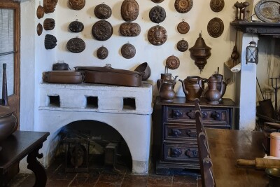 Foto einer Hauswirtschaft um 1800