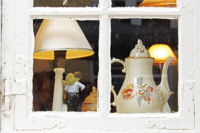 Fenster mit Deko
