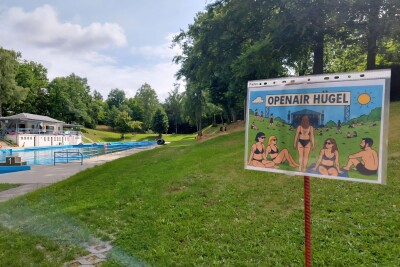 Openair Hügel Freibad Gößnitz