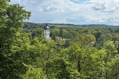 Turm von Schloß Wolkenburg