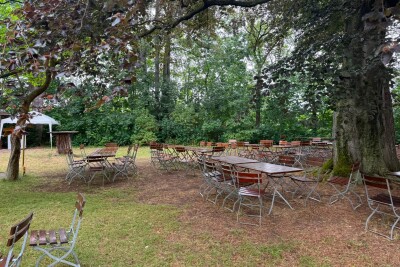 Biergarten der Altenburger Brauerei