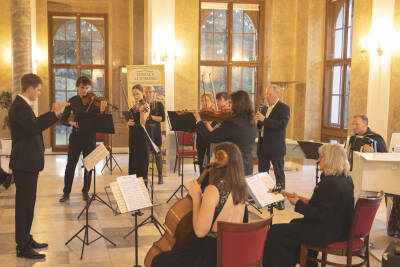 Lehrkräfte der Musikschule Altenburger Land beim Konzert