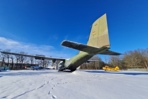 Impressionen Flugwelt Altenburg Nobitz im Winter