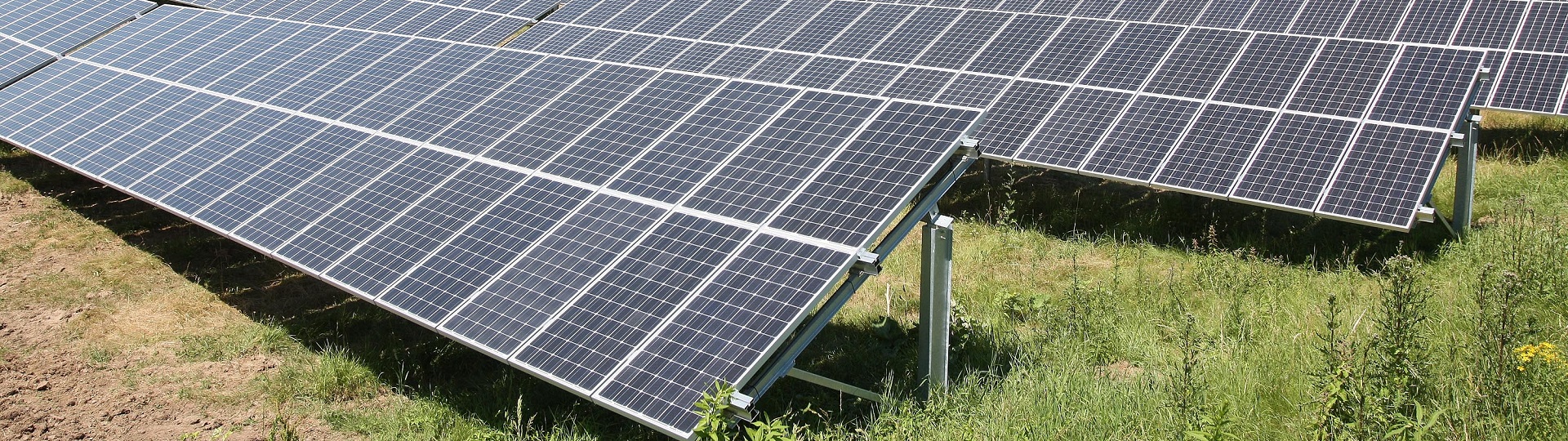 Ein Solarpark im Altenburger Land